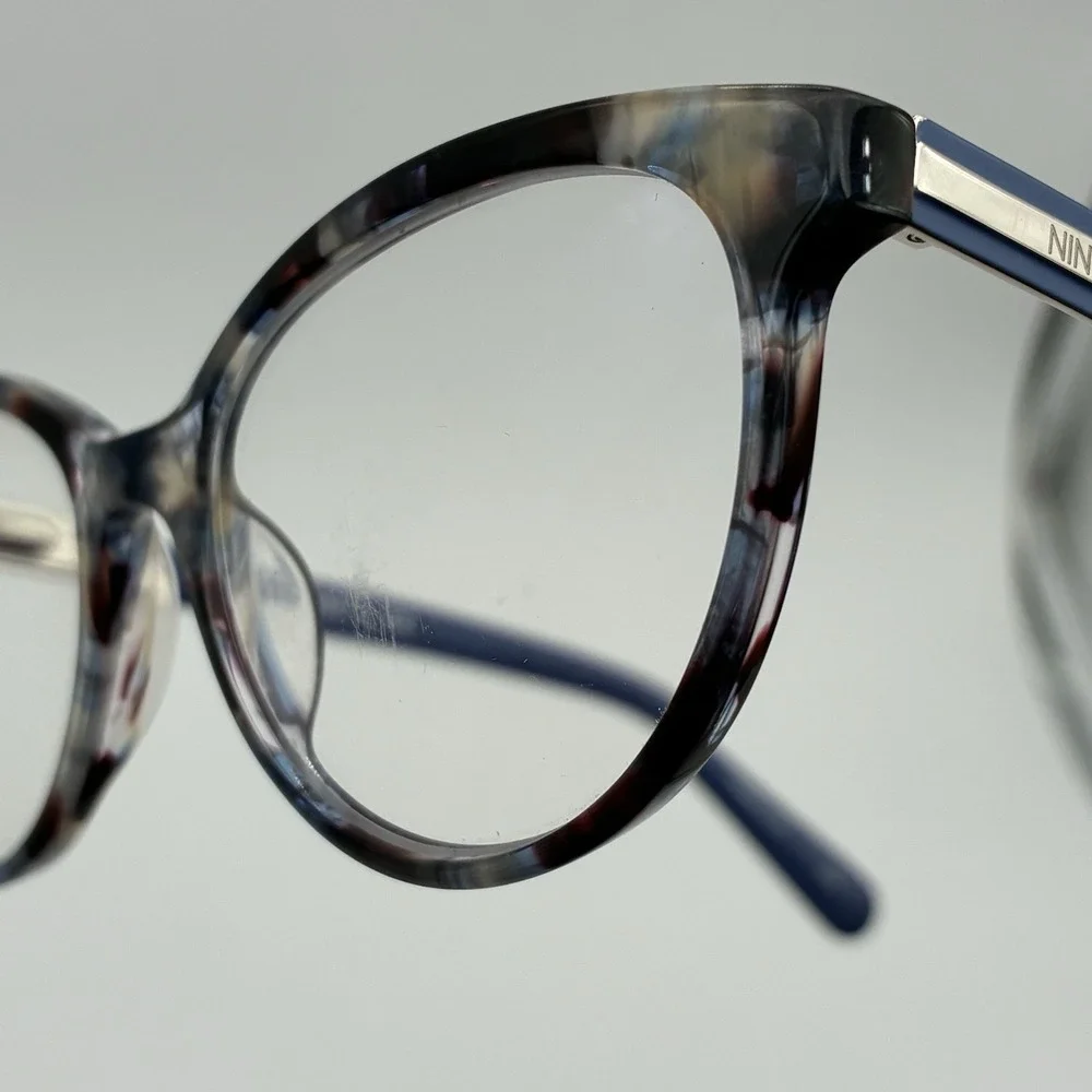 Nine West NW5185 428 Women's Eyeglasses Frames Only Cat Eye Tortoise Designer